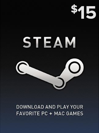 Steam Gift Card 15 USD - Steam Key - United States