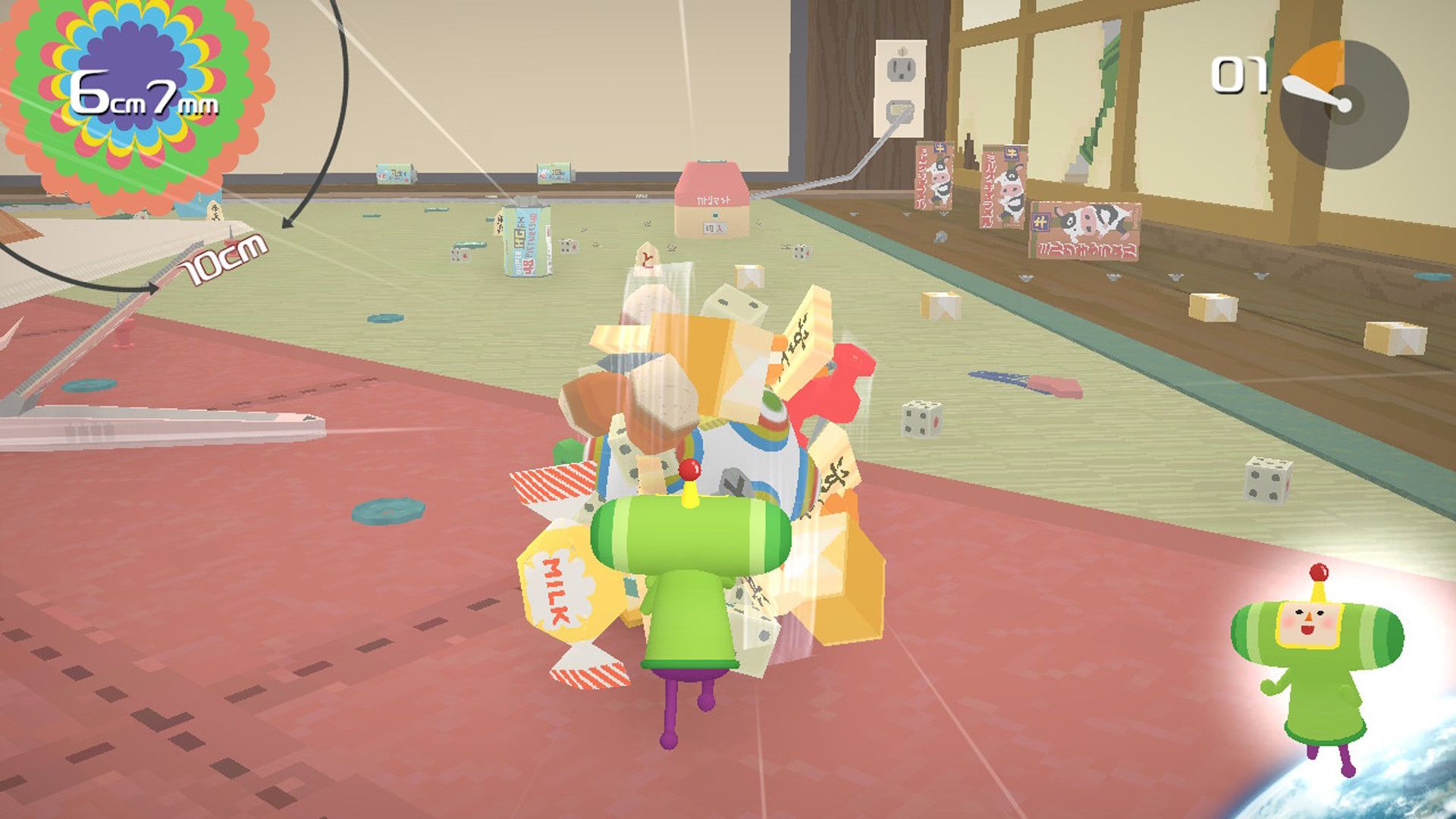 Katamari Damacy REROLL Steam Key GLOBAL - Screenshot 3
