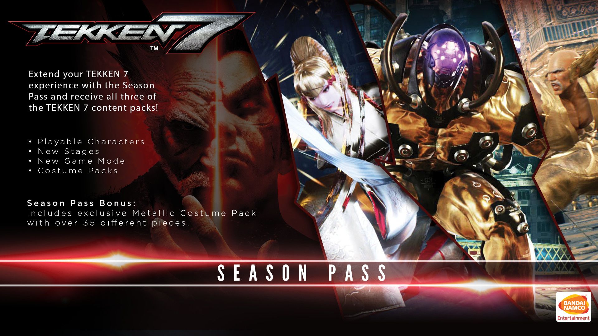 TEKKEN 7 - Season Pass Steam Key GLOBAL - Screenshot 1
