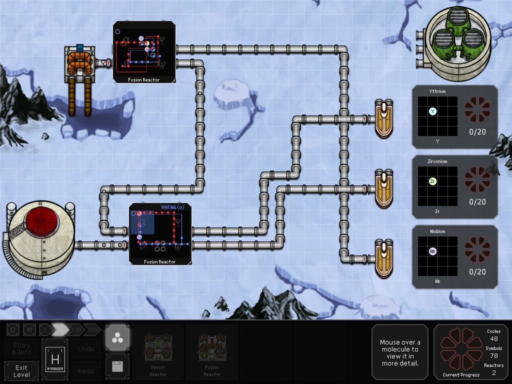 SpaceChem Steam Key GLOBAL - Screenshot 3
