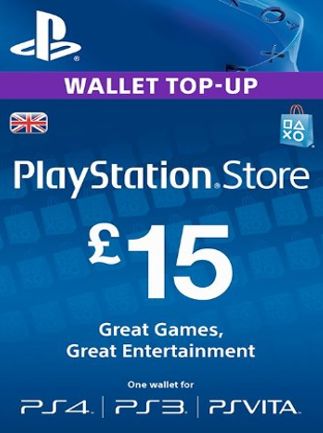 PlayStation Network Gift Card 15 GBP - PSN United Kingdom - Screenshot 3