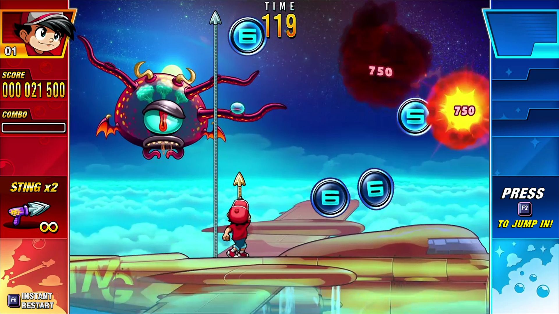 Pang Adventures Steam Key GLOBAL - Screenshot 3