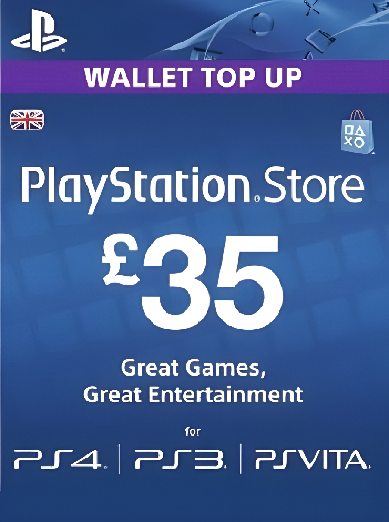 PlayStation Network Gift Card 35 GBP - PSN United Kingdom - Screenshot 3