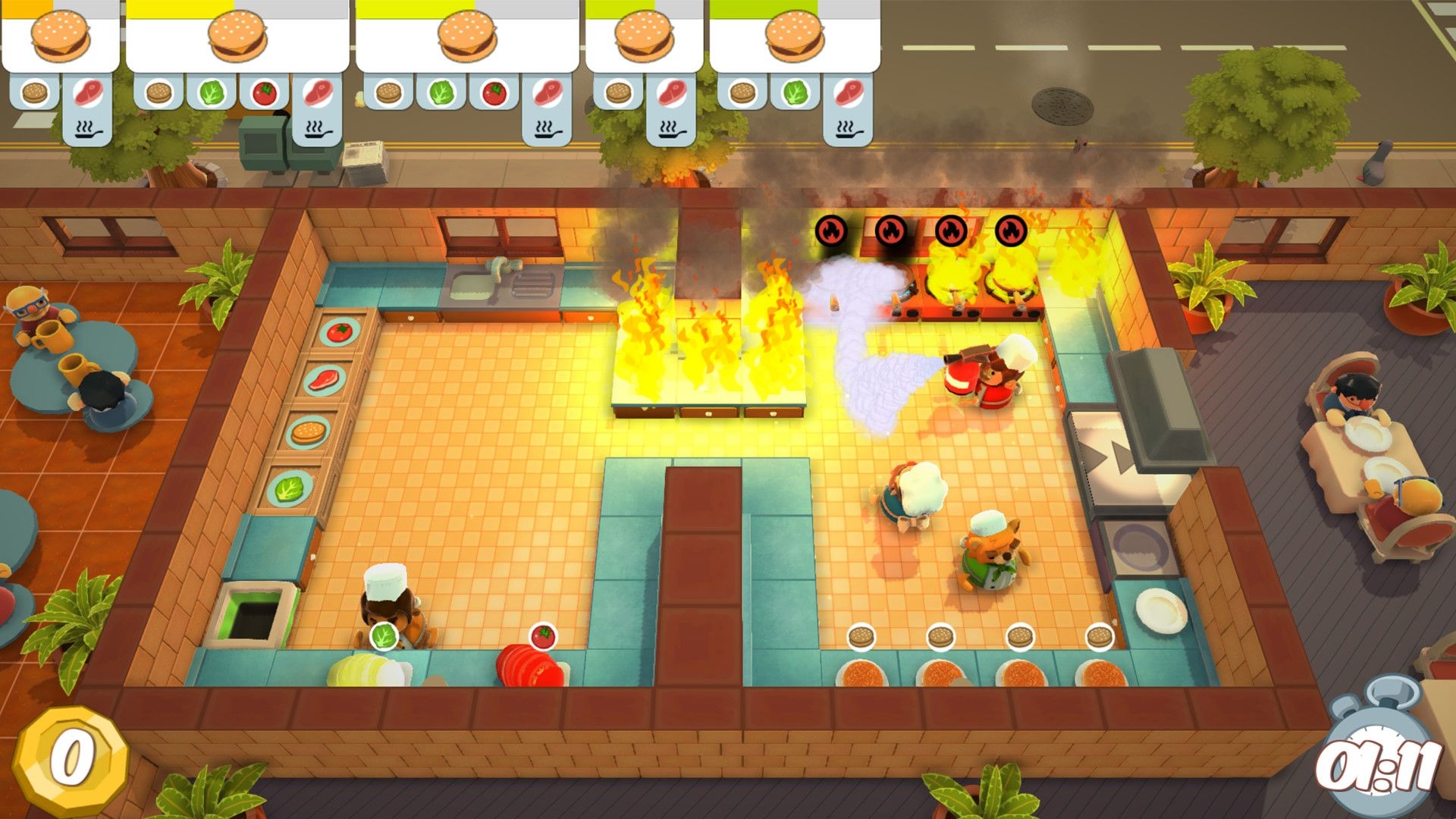 Overcooked Steam Key GLOBAL - Screenshot 3