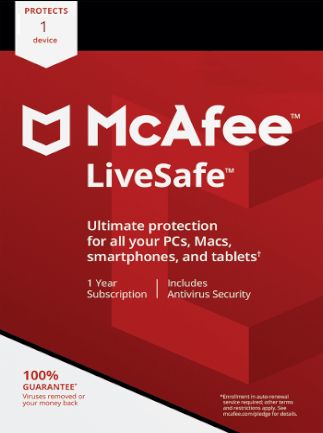 McAfee Livesafe 1 Device 1 Year Key GLOBAL - Screenshot 2