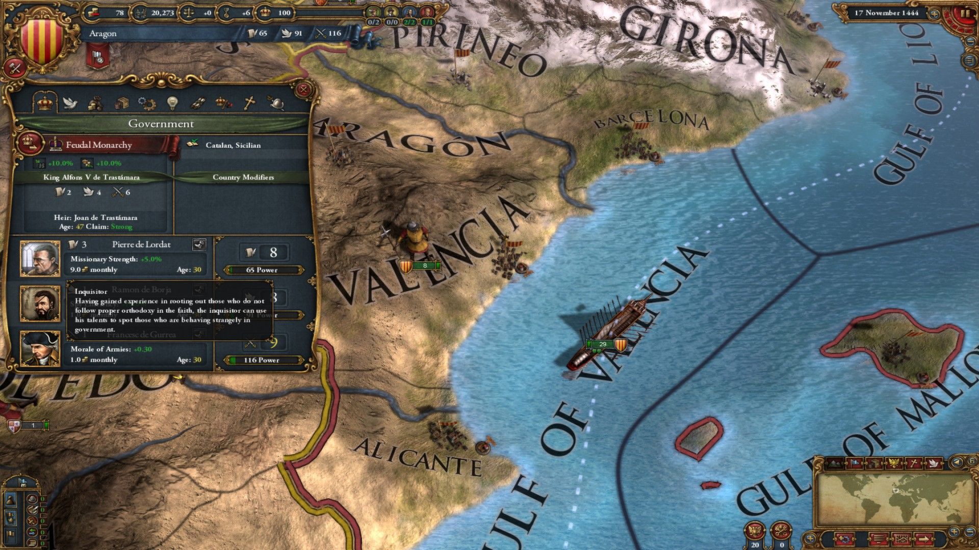 Europa Universalis IV Steam Key GLOBAL - Screenshot 3
