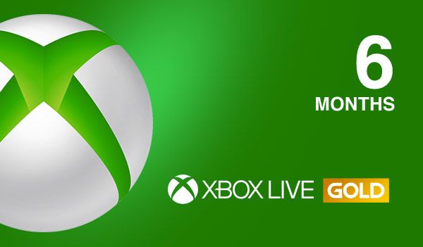 Xbox Live GOLD Subscription Card - 6 Months Xbox Live - EUROPE - Screenshot 2