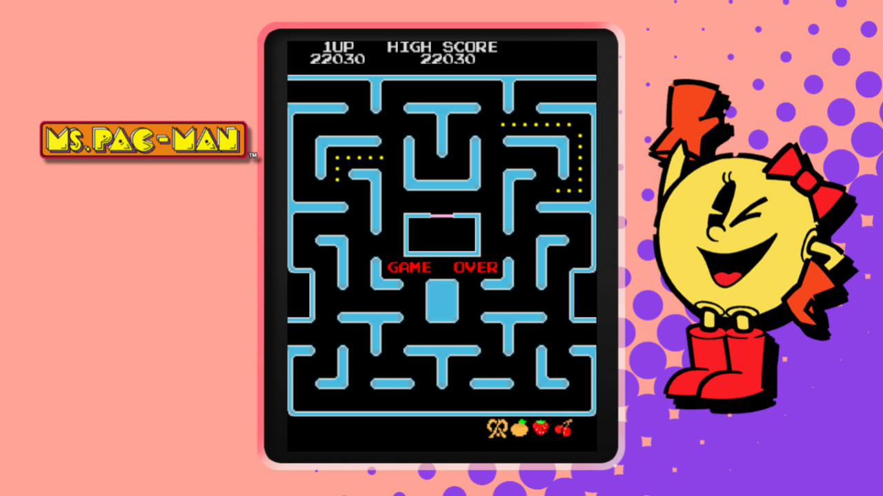 PAC-MAN MUSEUM - Ms. PAC-MAN Steam Key GLOBAL - Screenshot 1