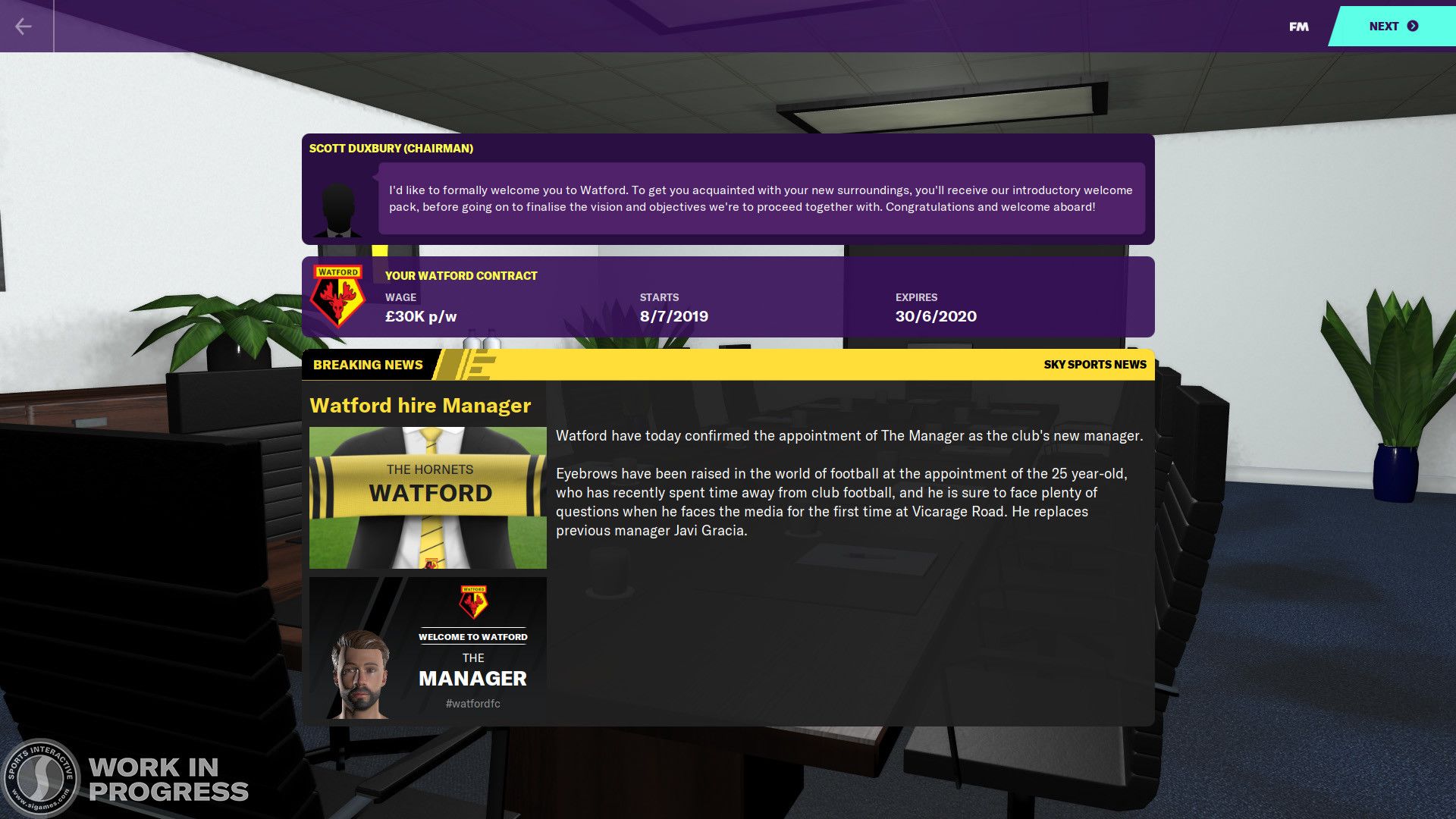 Football Manager 2020 Steam Key GLOBAL - Screenshot 2