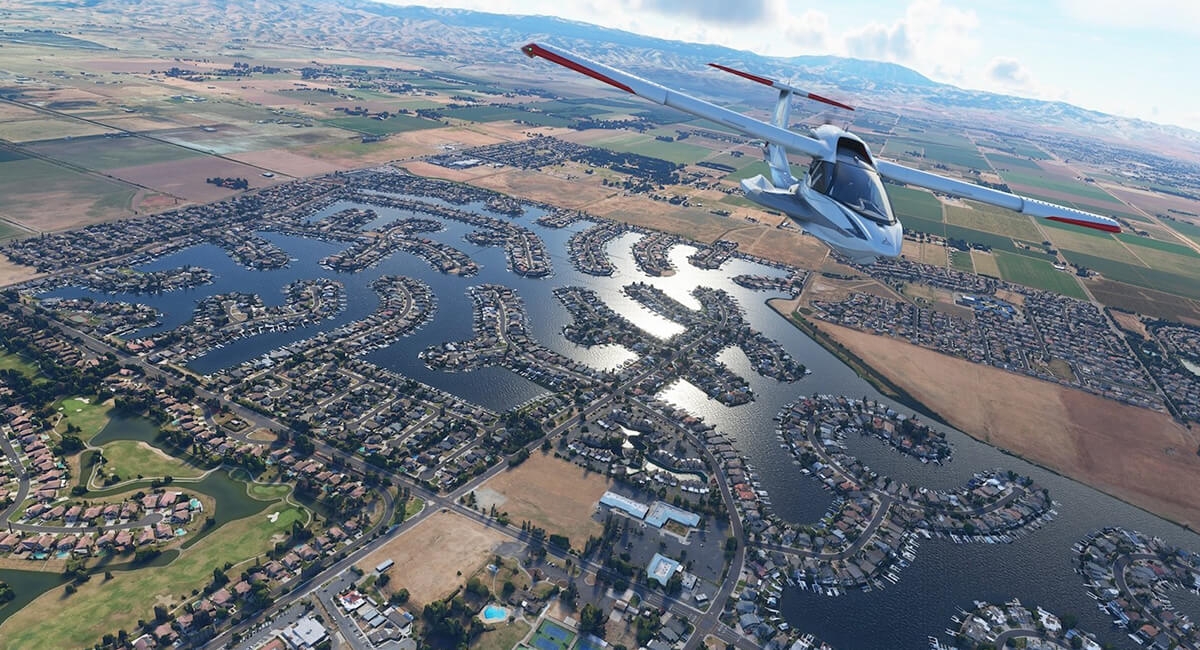Microsoft Flight Simulator | Standard 40th Anniversary Edition (Xbox Series X/S, Windows 10) - Microsoft Key - EUROPE RESTRICTED - Screenshot 1