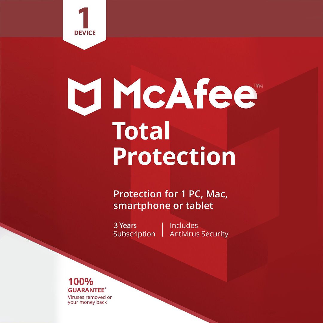 McAfee Total Protection 1 Device 3 Years Multidevice Key GLOBAL - Screenshot 1
