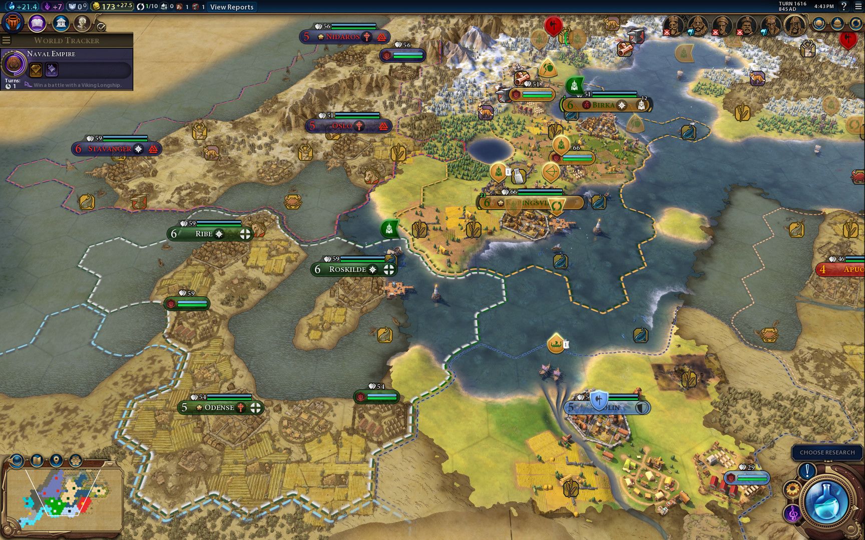 Sid Meier's Civilization VI - Vikings Scenario Pack Steam Key GLOBAL - Screenshot 1