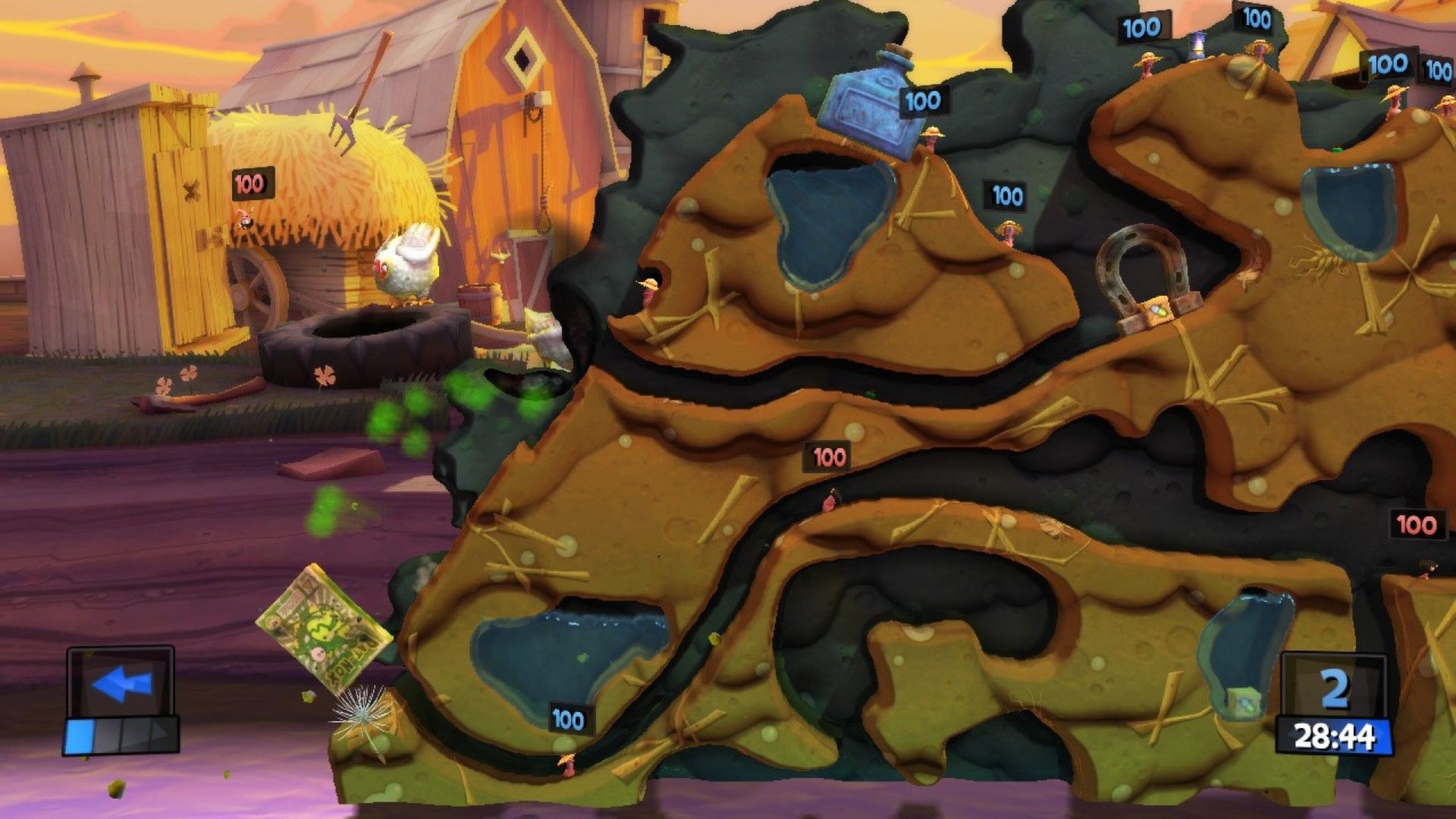 Worms Revolution Steam Key GLOBAL - Screenshot 1