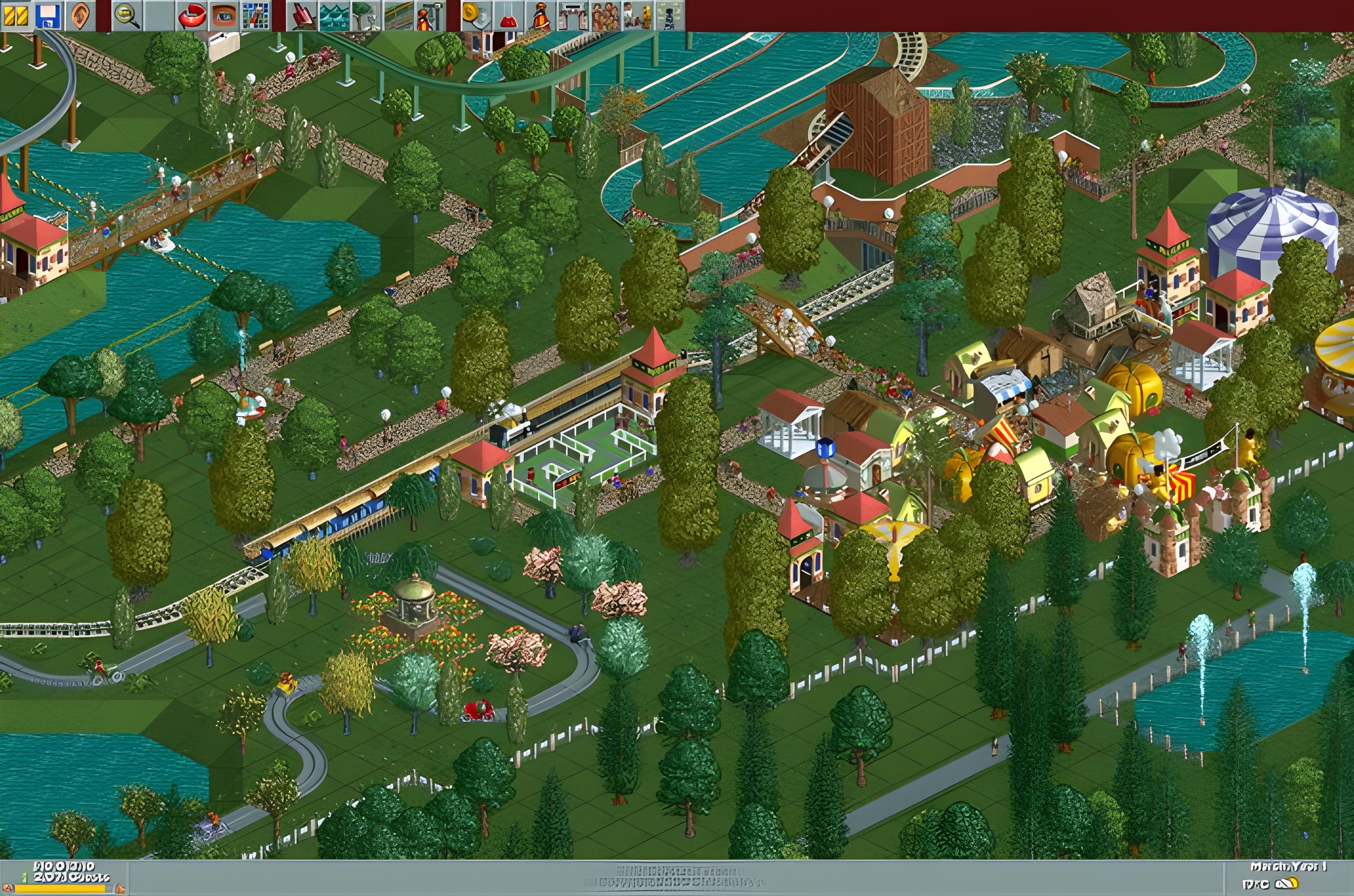 RollerCoaster Tycoon: Deluxe Steam Key GLOBAL - Screenshot 2