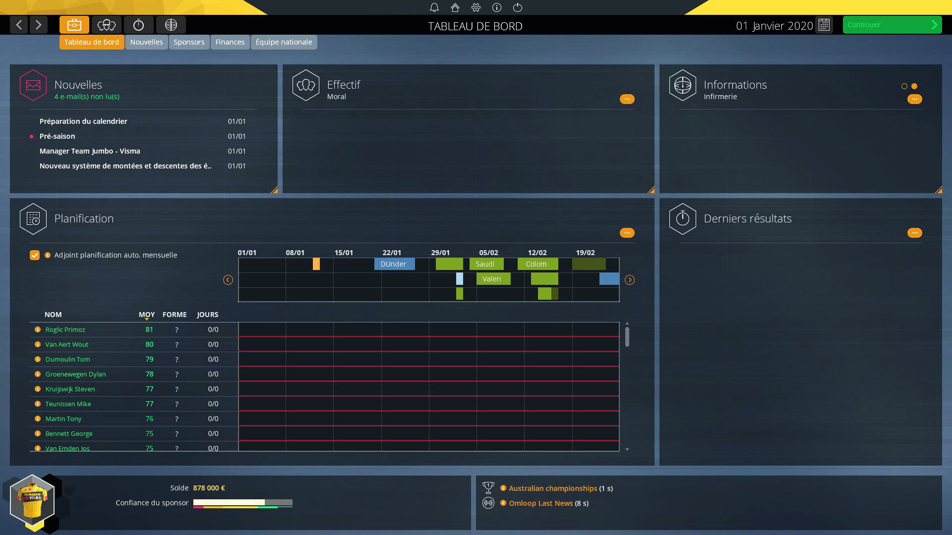 Pro Cycling Manager 2020 (PC) - Steam Key - GLOBAL - Screenshot 2