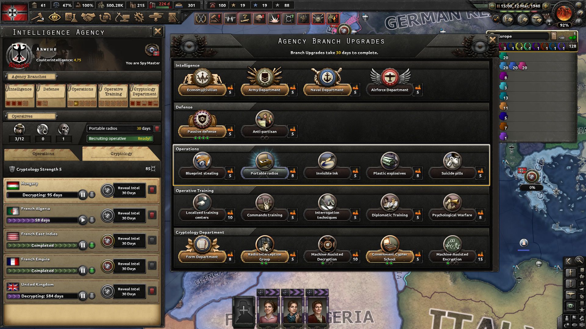 Hearts of Iron IV: La Résistance (PC) - Steam Key - GLOBAL - Screenshot 2