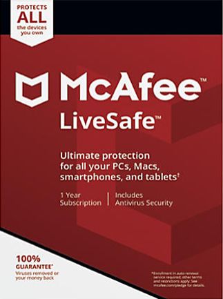 McAfee Livesafe 1 Device 1 Year Key GLOBAL - Screenshot 3