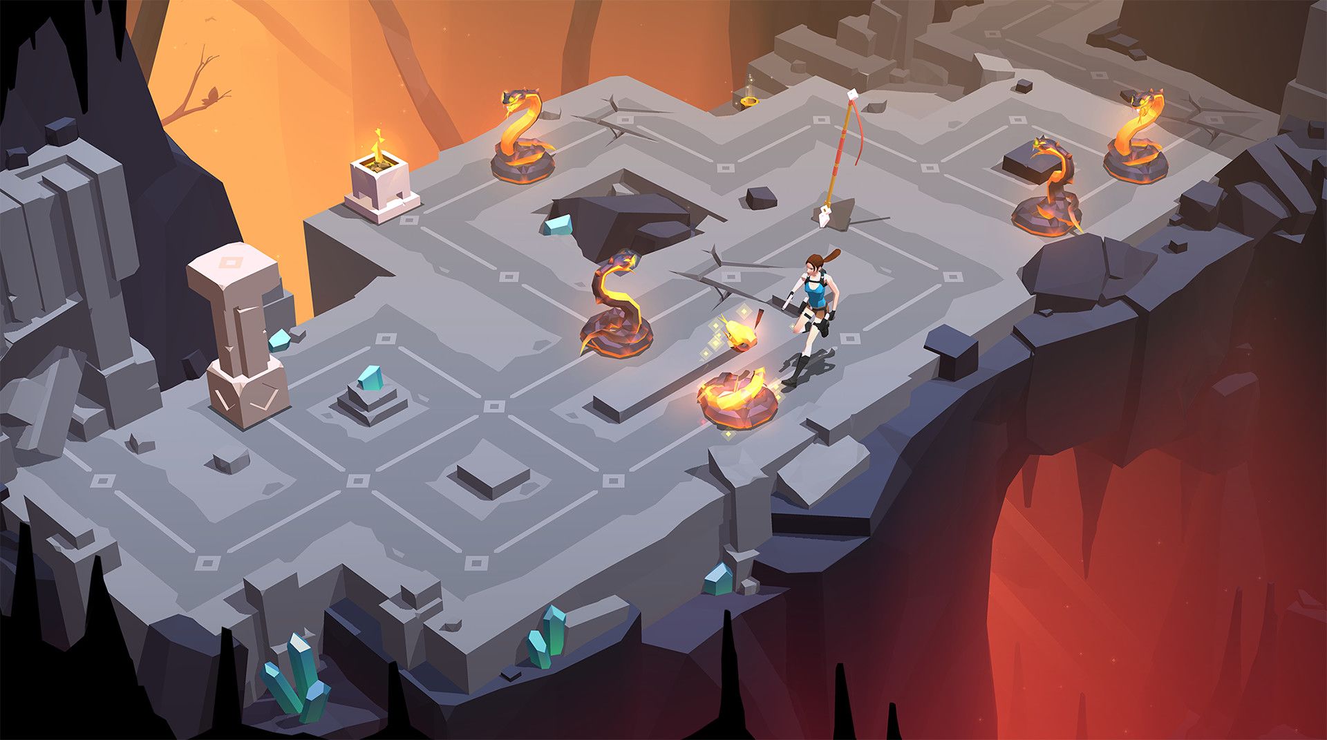 Lara Croft GO Steam Key GLOBAL - Screenshot 1
