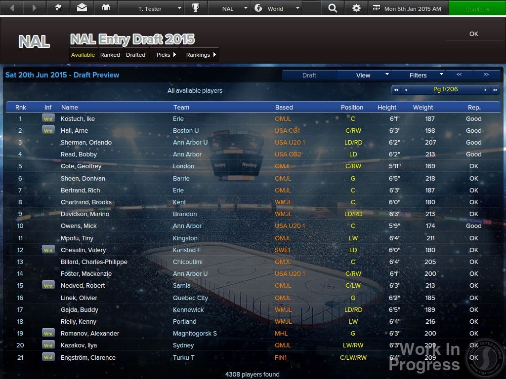 Eastside Hockey Manager Steam Key GLOBAL - Screenshot 1