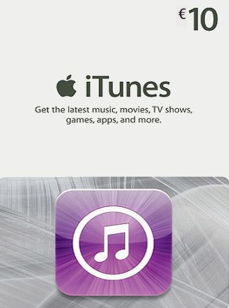 Apple iTunes Gift Card 10 EUR - iTunes Key - Belgium