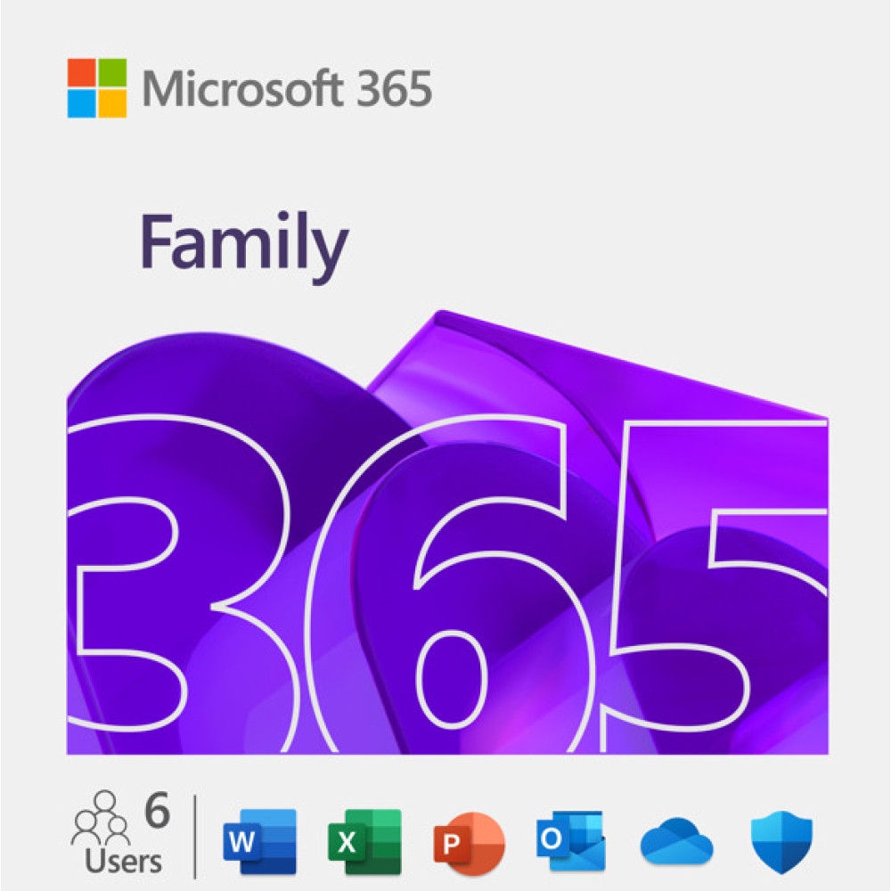 Microsoft 365 Family 1 Year 6 Users - Microsoft Key - SLOVENIA & OTHER - Screenshot 2