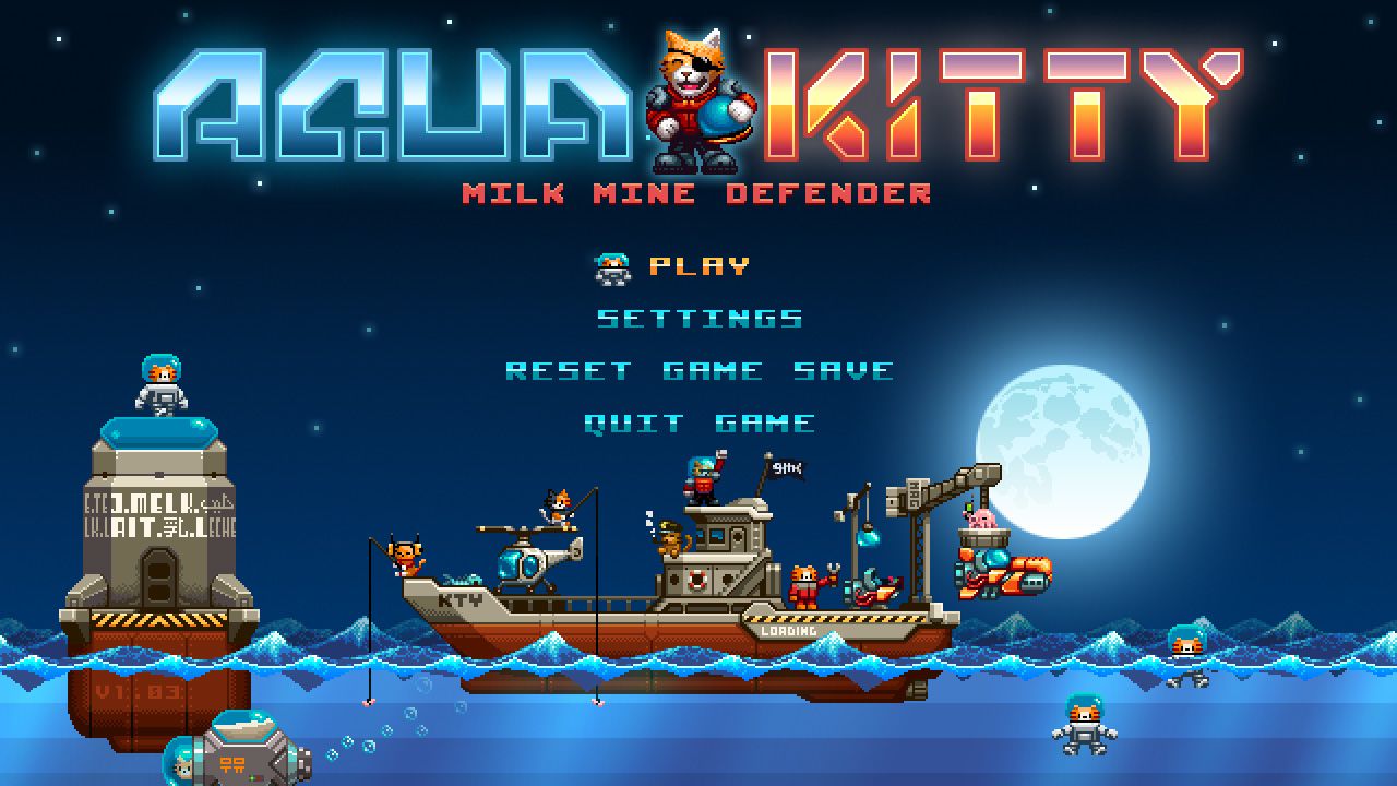 Aqua Kitty - Milk Mine Defender Steam Key GLOBAL - Screenshot 3