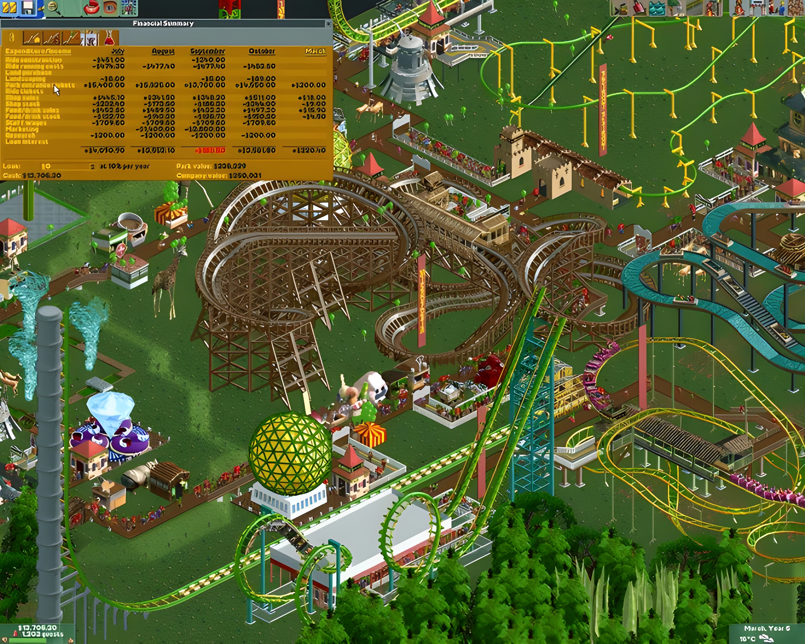 RollerCoaster Tycoon 2: Triple Thrill Pack Steam Key GLOBAL - Screenshot 2