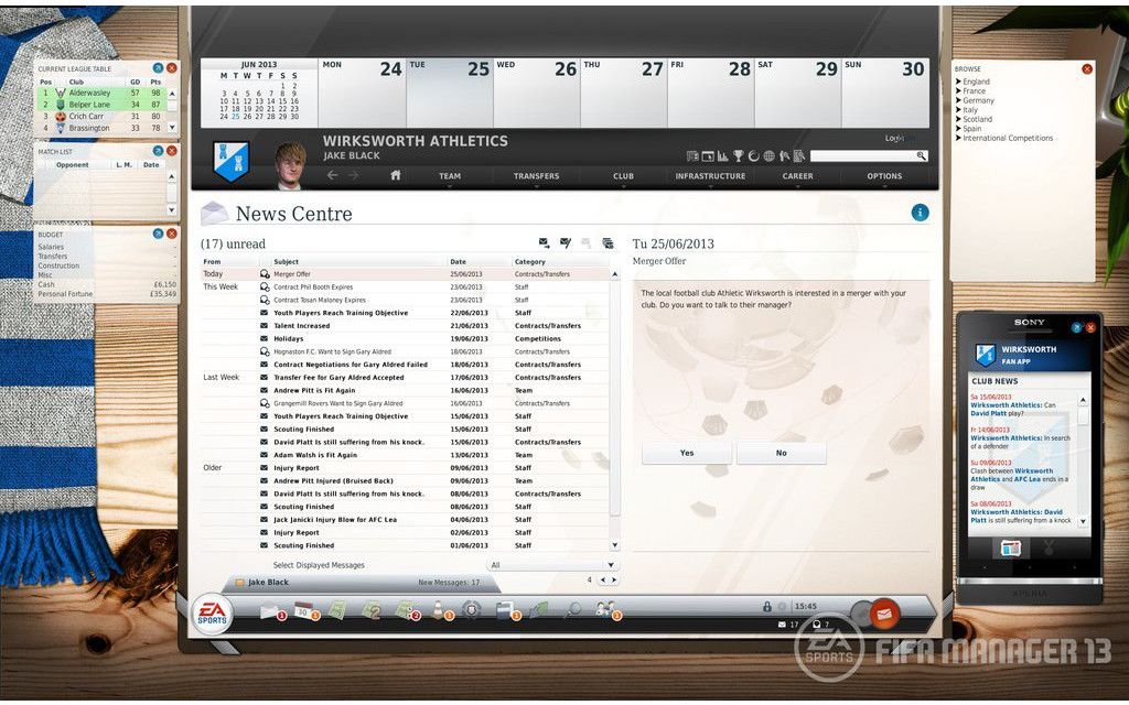 FIFA Manager 13 Origin Key GLOBAL - Screenshot 3