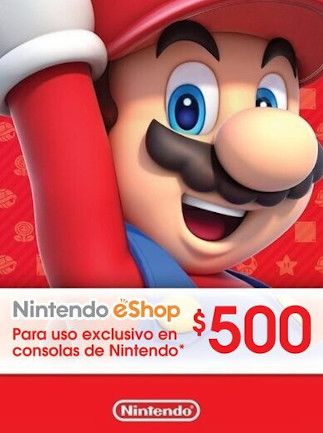 Nintendo eShop Gift Card 500 MXN - Nintendo Key - Mexico - Screenshot 3