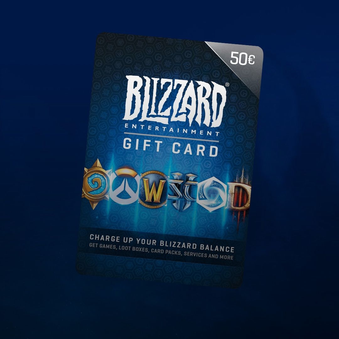 Blizzard Gift Card 50 EUR - Battle.net Key - Europe - Screenshot 1