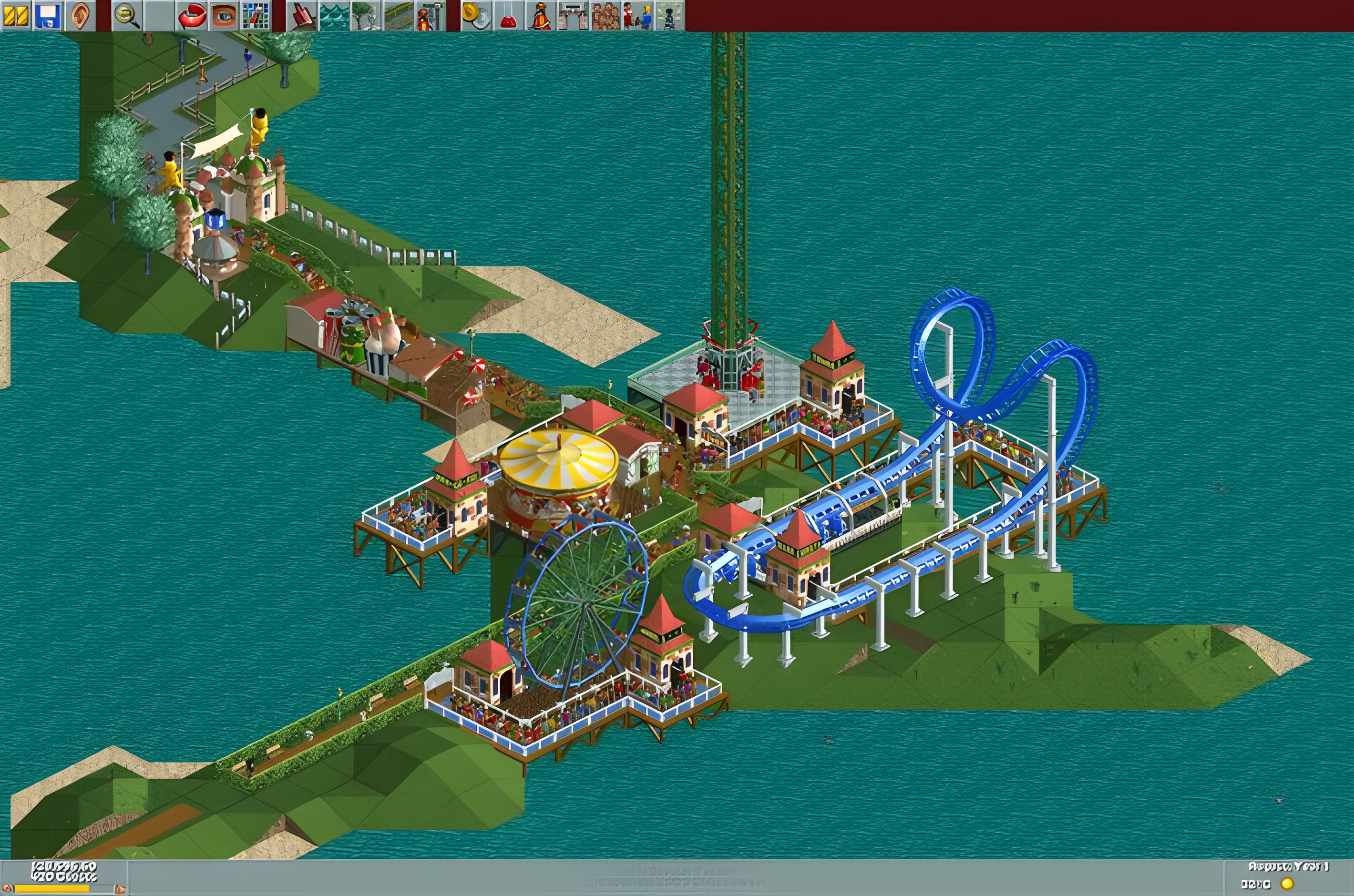 RollerCoaster Tycoon: Deluxe Steam Key GLOBAL - Screenshot 3