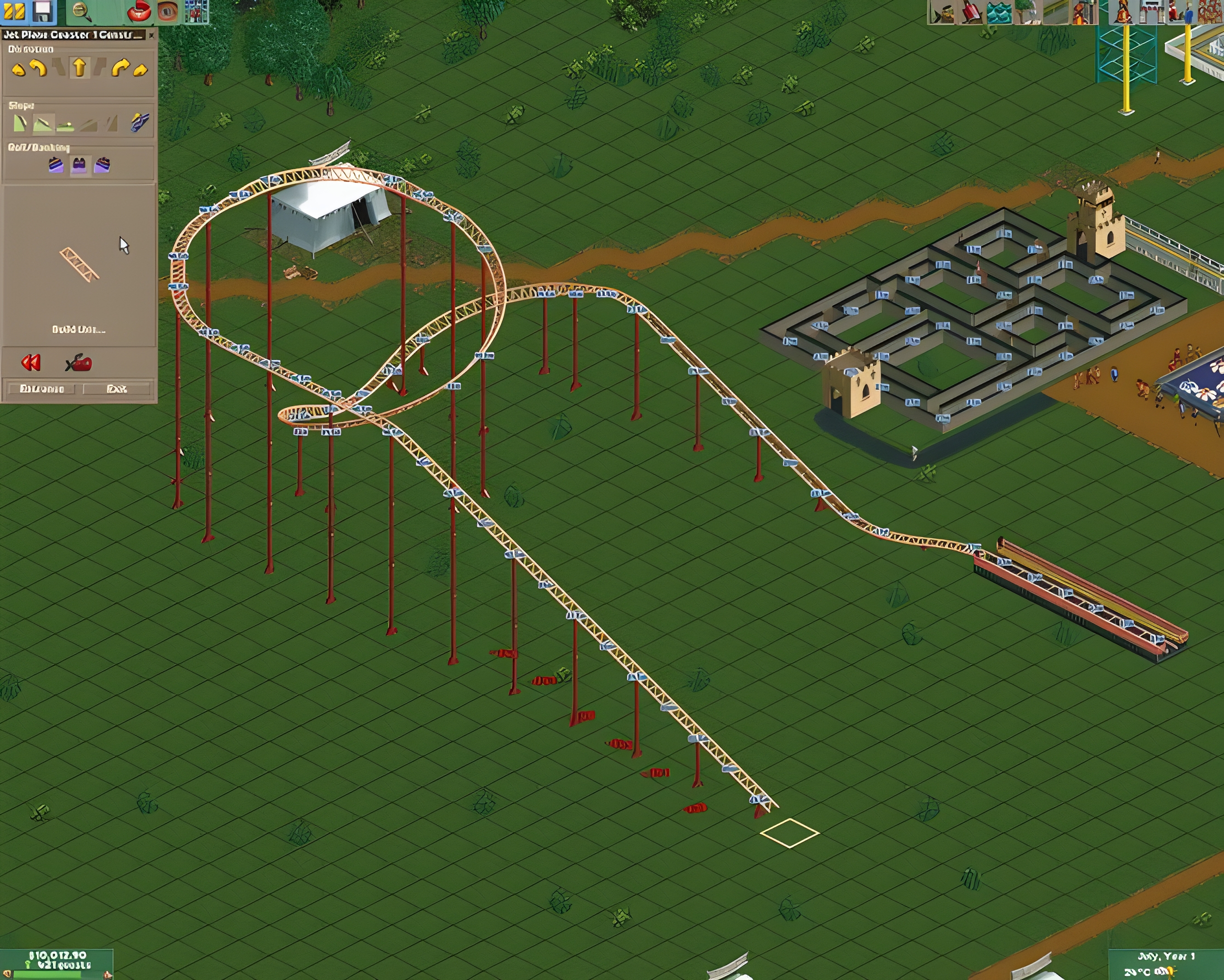 RollerCoaster Tycoon 2: Triple Thrill Pack Steam Key GLOBAL - Screenshot 3